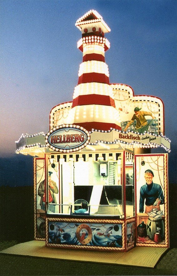 Verkaufswagen Leuchtturm